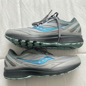 Saucony Cohesion 15 Womens  Gray Running Shoes